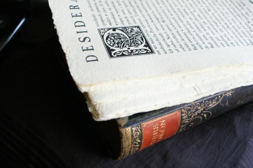 Desiderata -  Druki ozdobne na papierze czerpanym